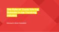 The Role of Truck Driving Schools in the Trucking Industry PowerPoint PPT Presentation