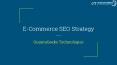 E-Commerce SEO strategy PowerPoint PPT Presentation