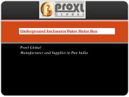 Look at Underground Enclosures Water Meter Box