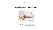 Bookkeepers In Burnaby