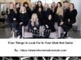 Four Things to Look For In Your Utah Hair Salon PowerPoint PPT Presentation