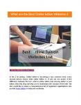What are the Best Online tuition Websites & Online tuition site lists?