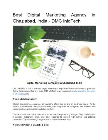 Best Digital Marketing Company in Ghaziabad, India