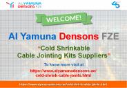 Cold Shrinkable Cable Jointing Kits Suppliers