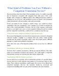 What Kind of Problems You Face Without a Competent Translation Service? PowerPoint PPT Presentation