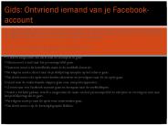 Contact met Facebook voordelen van online serviceprovider