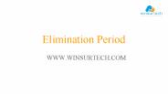Elimination Period