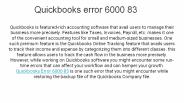 Quickbooks error 6000 83