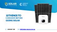 10 Things to Consider Before Going Solar (2021)