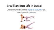 brazilian butt lift in Dubai