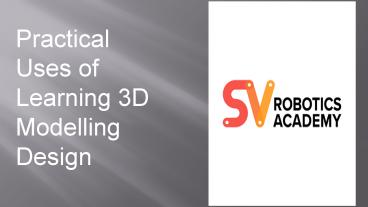 3d Modeling Certification