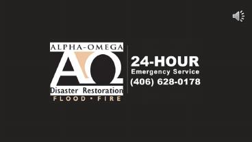Effective Fire Damage Restoration in Billings MT