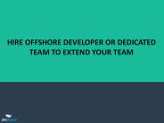 Hire developers for startup