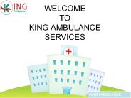 Fastest  King Ambulance Services in Rajendra Nagar & kankarbagh, Patna