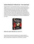 System Mechanic Professional - Free download PowerPoint PPT Presentation