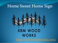 Home Sweet Home Sign PowerPoint PPT Presentation