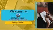 Welcome To IJMESS