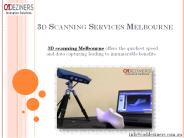 3d Scanning Services Melbourne, Perth