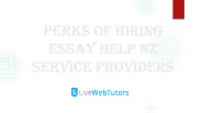 Perks Of Hiring Essay Help NZ Service Providers