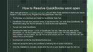 Quickbooks wont open (1)