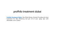 profhilo treatment dubai