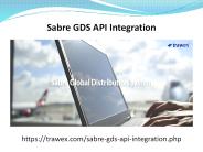 Sabre GDS API Integration