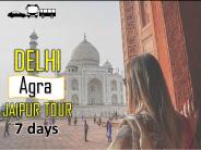 Delhi Agra Jaipur Tour 7 Days
