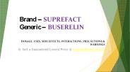 Buserelin Injection Vial Side Effects