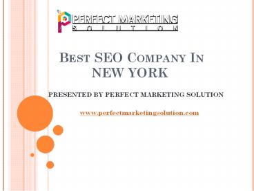  Best SEO Company In New York