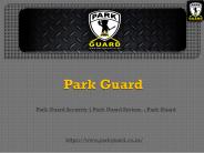 Park Guard Security - Park Guard