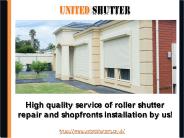 Roller Shutter Repair Central London
