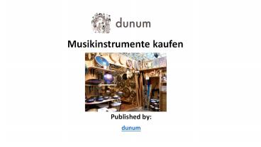 Musikinstrumente kaufen