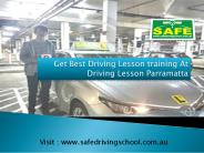 Get Best Driving Lesson training At Driving Lesson Parramatta
