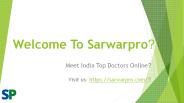 Online Doctor Consultation by sarwarpro.com