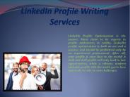Linkedin Profile Writing Services