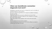 Quickbooks connection diagnostic tool 2018 download