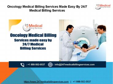 oncology medical billing services