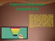 Legal Lead Generation Company USA