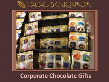 Company Chocolate Gifts | Speciality Chocolate Gifts