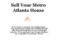 Sell Your Metro Atlanta House | Atlanta Property Solutions