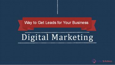 Way to get business leads