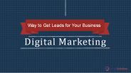 Way to get business leads
