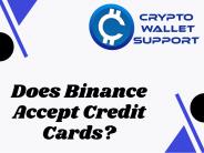 Does Binance accept credit cards?