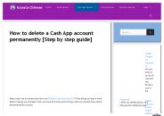 How to delete a Cash App account permanently [Step by step guide]