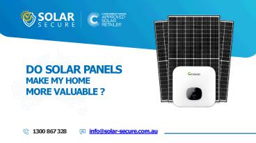 Do Solar Panels Make My Home More Valuable?