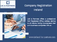 Company Registration Ireland
