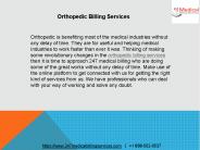 Orthopedic Billing Services