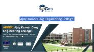 Ajay Kumar Garg Engineering College Fees Structure