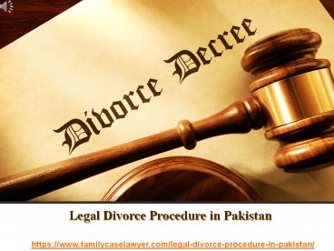 Divorce procedure in Pakistan According to Divorce law 2021- Divorce certificate