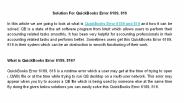 Quickbooks error 6189 and 816